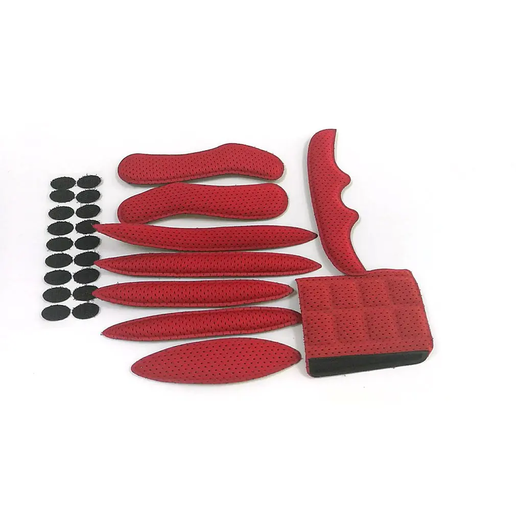 

Cycling Helmet Pads Sealed Sponge Bicycle Electric Motorcycle Riding Helmet Velcro Lining Sponge Inner Pads Protection Pad