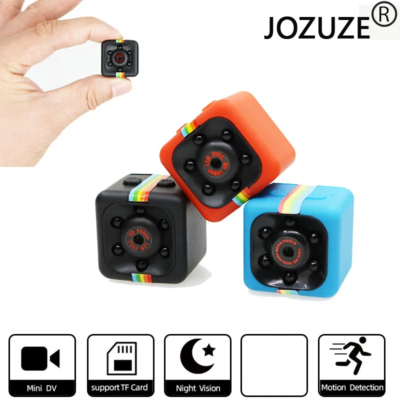 JOZUZE sq11 Mini Camera HD 1080P Night Vision Camcorder Motion Detection DVR Micro Camera Sport DV Video Ultra Small Cam SQ11