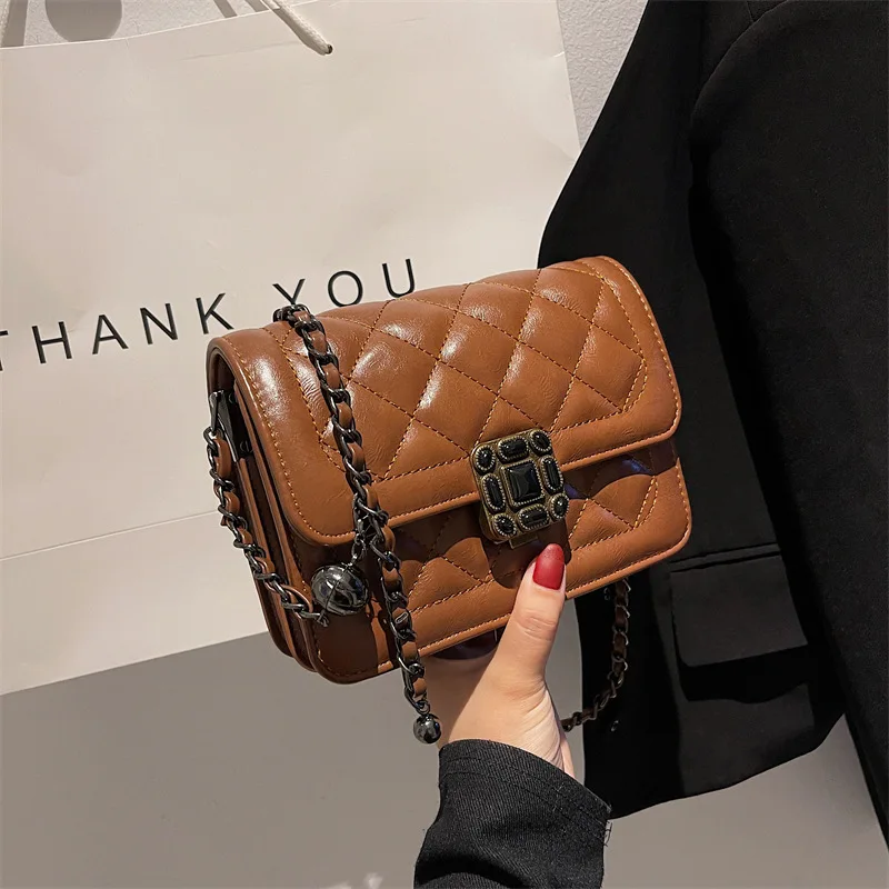 

Женская сумка на плечо из искусственной кожи, модная простая женская сумка с клапаном на подмышке, корейские сумки через плечо для женщин, р...