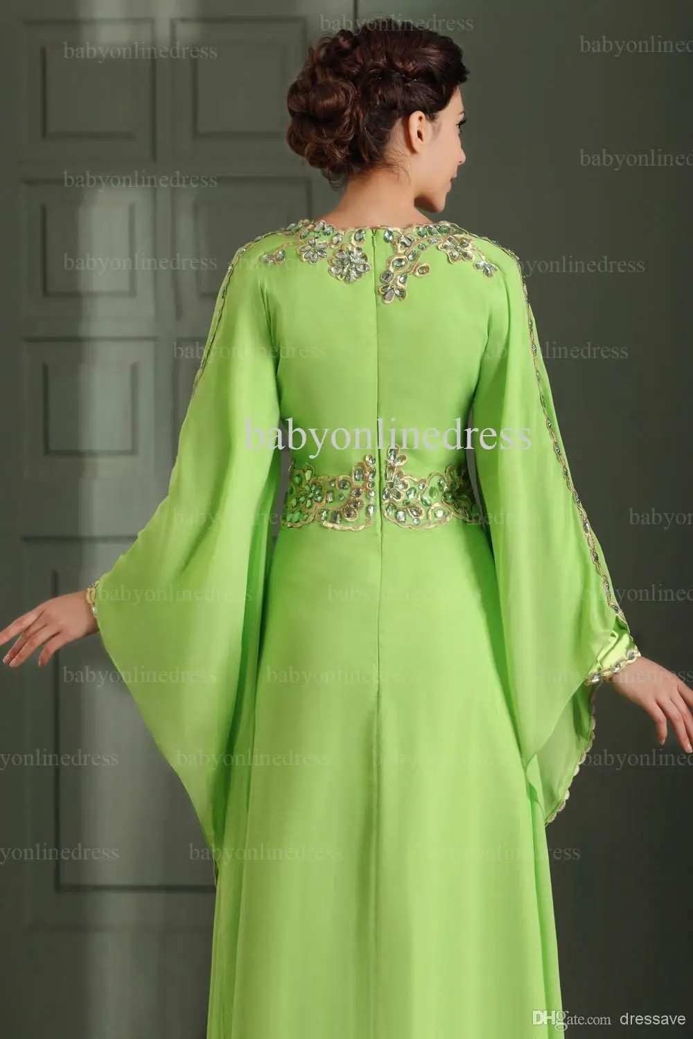 Лидер продаж 2018 макси-платье в пол с вышивкой Повседневная абайя Дубае кафтан