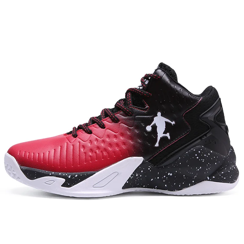 

Basketball Shoes Men's High Wear-resistant Boots Breathable Mesh Sneakers Women's Blue Sneakers Student Sneakers Shoes