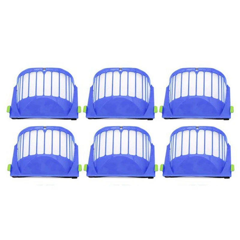 Aero Vac Filters for IRobot Roomba 600 Series 620 630 650 660 680 Vacuum Cleaner Parts Replacement | Бытовая техника