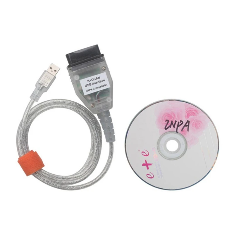 

FT232 Chip K+DCAN USB Interface INPA OBD CAN Diagnostic Cable Switch Compatible with BMW-E81 E60 E85 E86 E84 E82 E83 E87 A70F