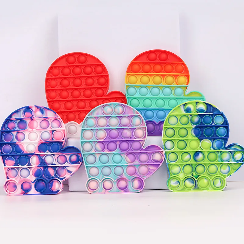 

2021 New Hot Push Bubble Fidget Toys Adult Relief Antistress Soft Squishy Anti-Stress Simple Dimple AntiStress Box Toys Gifts