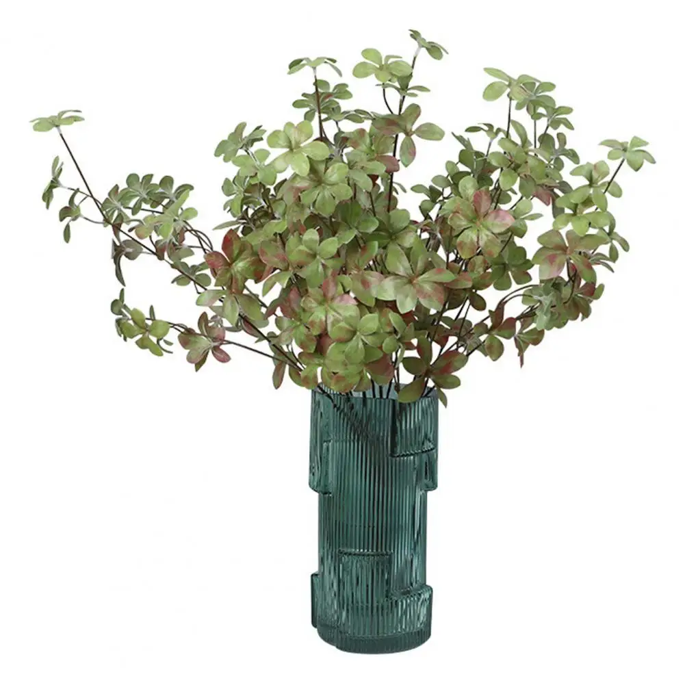 

Пластиковый реквизит для свадьбы, 1 шт., искусственное растение, Искусственный лист без потертости, легко изогнутый Настольный Декор