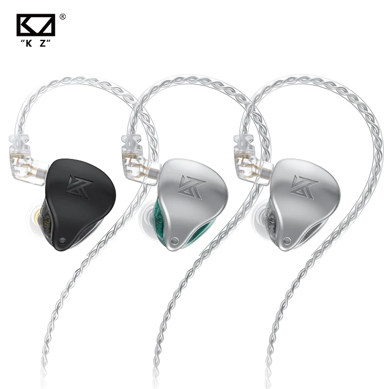 Наушники-вкладыши KZ AST Hi-Fi гарнитура с монитором басов сбалансированные