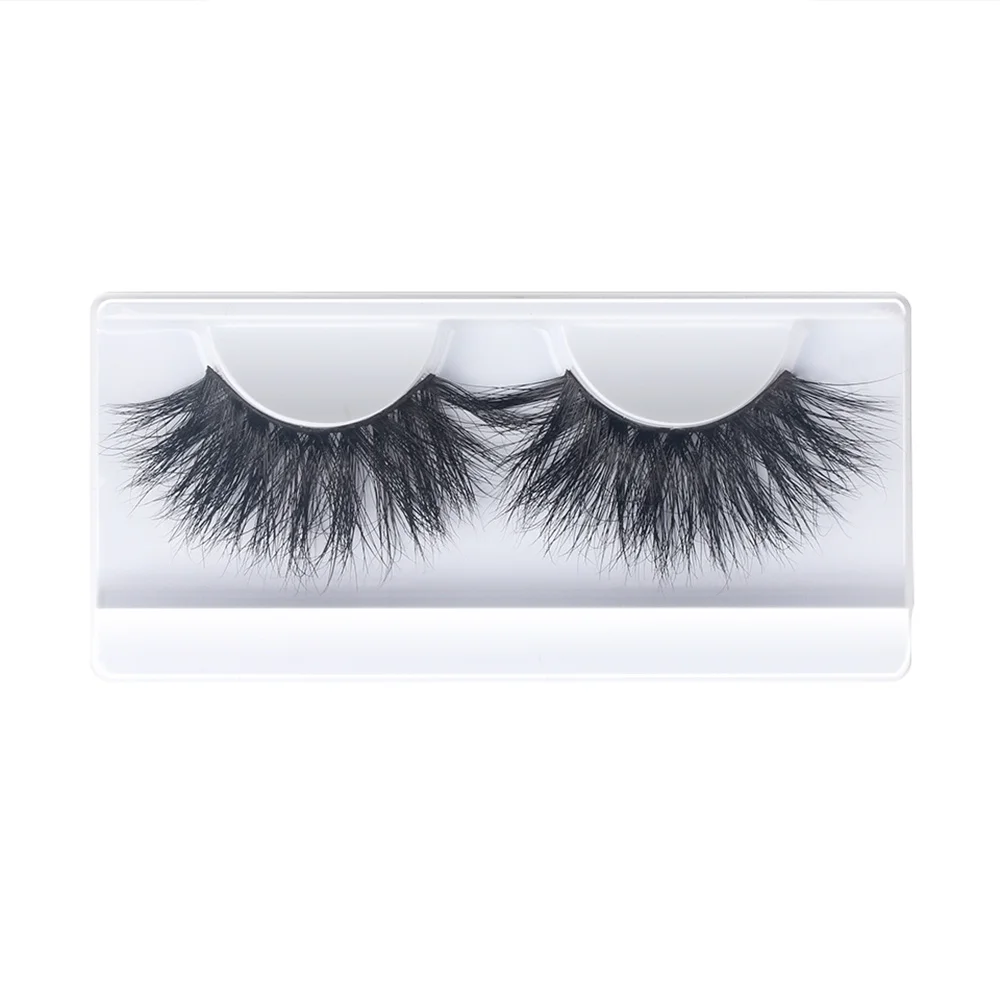 

1 Pair Reusable 25 mm Mink Eyelashes Dramatic Long Mink Lashes Makeup Full Strip Lashes 25mm False Eyelashes 3D Mink Eyelashes