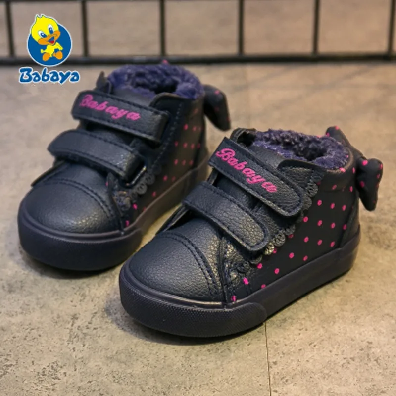 Baby Winter Shoes Toddler Cotton-padded Shoes Boys Warm 1-2-3 Y Children Shoes  Winter New Baby Boots Girls botas waterproof enlarge