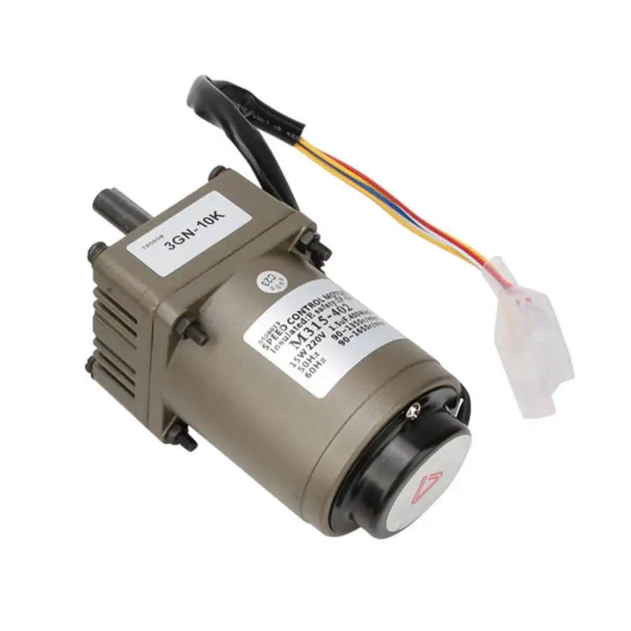 DC Шестерни мотор M315-402 220V 15 Вт Реверсивный мотор-редуктор с контроллером кронштейн Электрический мотор-редуктор электродвигатель двигатель electriq