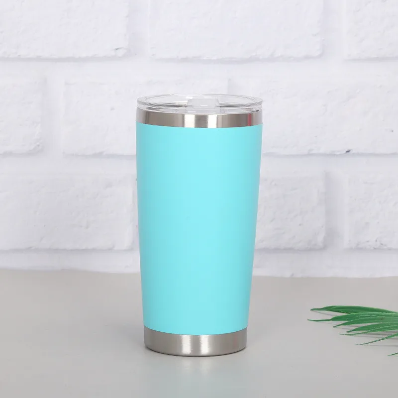 20oz кружка для льда с двойными стенками пиво Термальность чашки