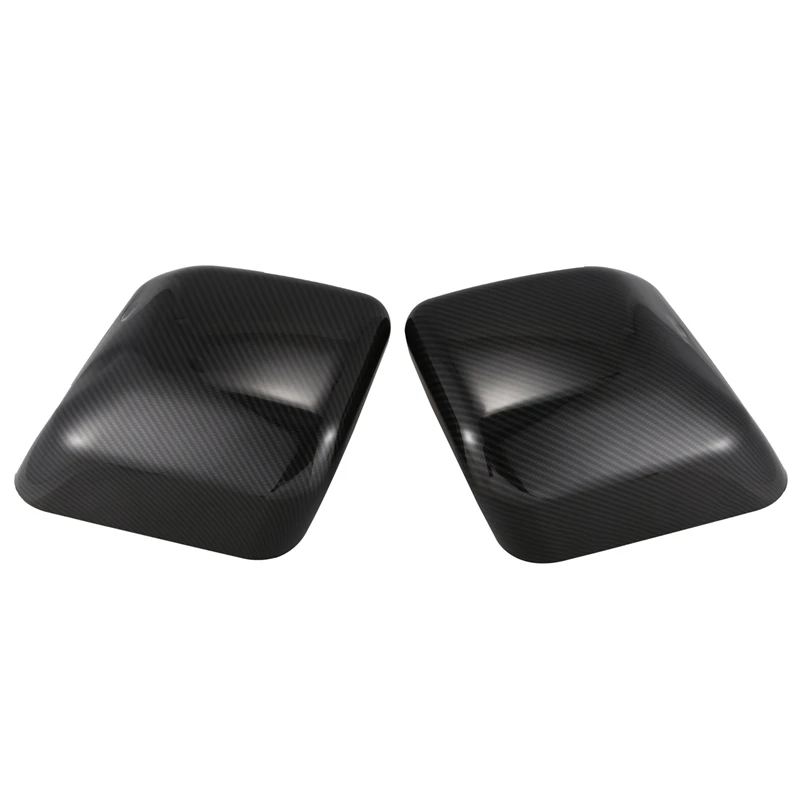 Новое углеродное волокно боковое зеркало заднего вида Накладка подходит для Jeep