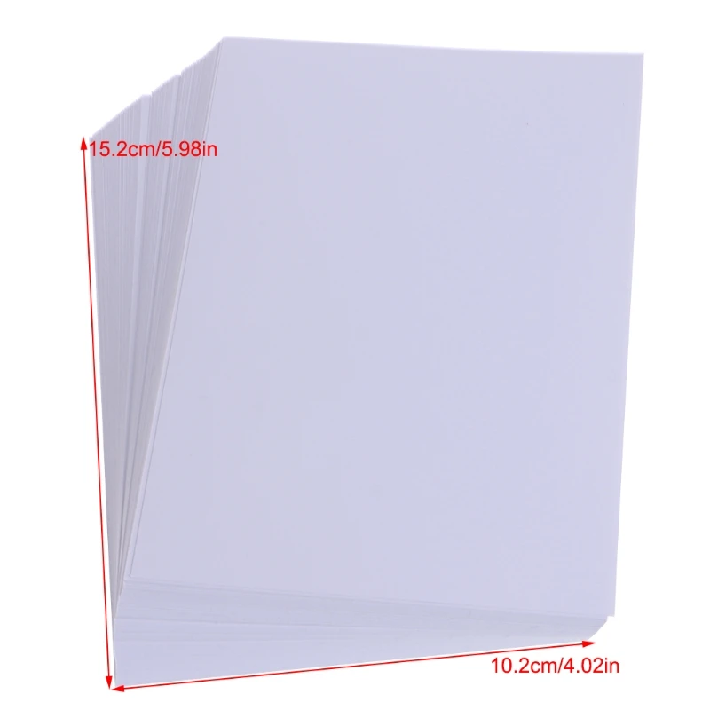 

100 Sheets Glossy 4R 4"x6" Photo Paper 200gsm High Quality For Inkjet Printers 62KB Dropshipping