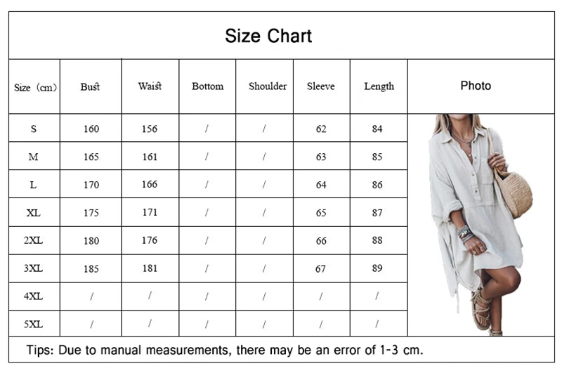 

Plus Size Vintage Dress Autumn Loose Long Sleeve Button Pocket Cotton and Linen Women Mini Shirt Dresses Femme Casual Streetwear