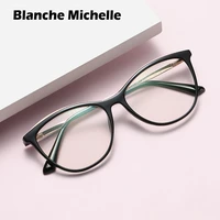 new fashion blue light blocking glasses cat eye glasses women eyeglasses frames computer optical glasses 2021 oculos with box