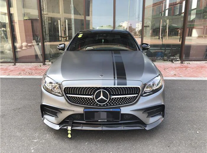 Для Mercedes-Benz W213 рассеиватель переднего бампера защитные бамперы для Benz E-Class E200 E260