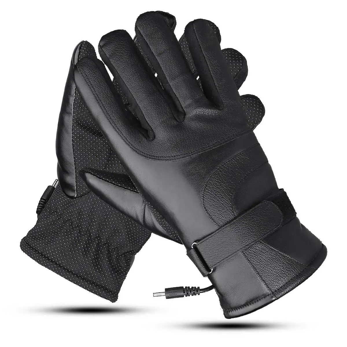 

60V Electric Powered Touch Screen Winter Warm Heated Motorcycle Gloves Waterproof Hand Warmer for Skiing cycling