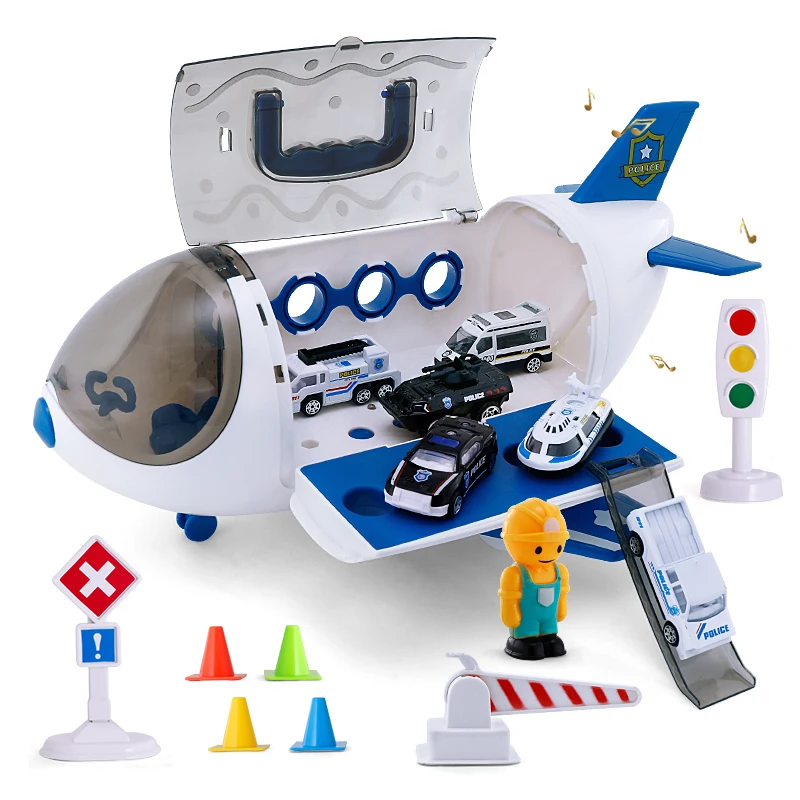 Модель самолета 2020 г. инерционная музыкальная техника