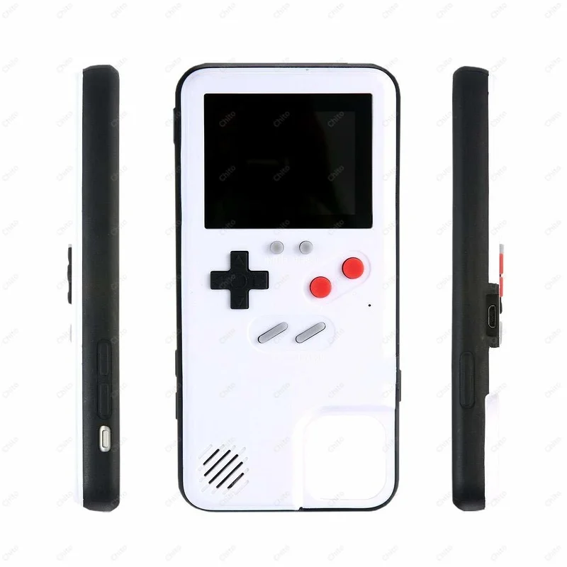 Playable Game Console Case for iPhone 12 11 Pro Max X XS XR 6 7 8 6S Plus SE Mini Video Retro Phone Cover Funda | Мобильные телефоны