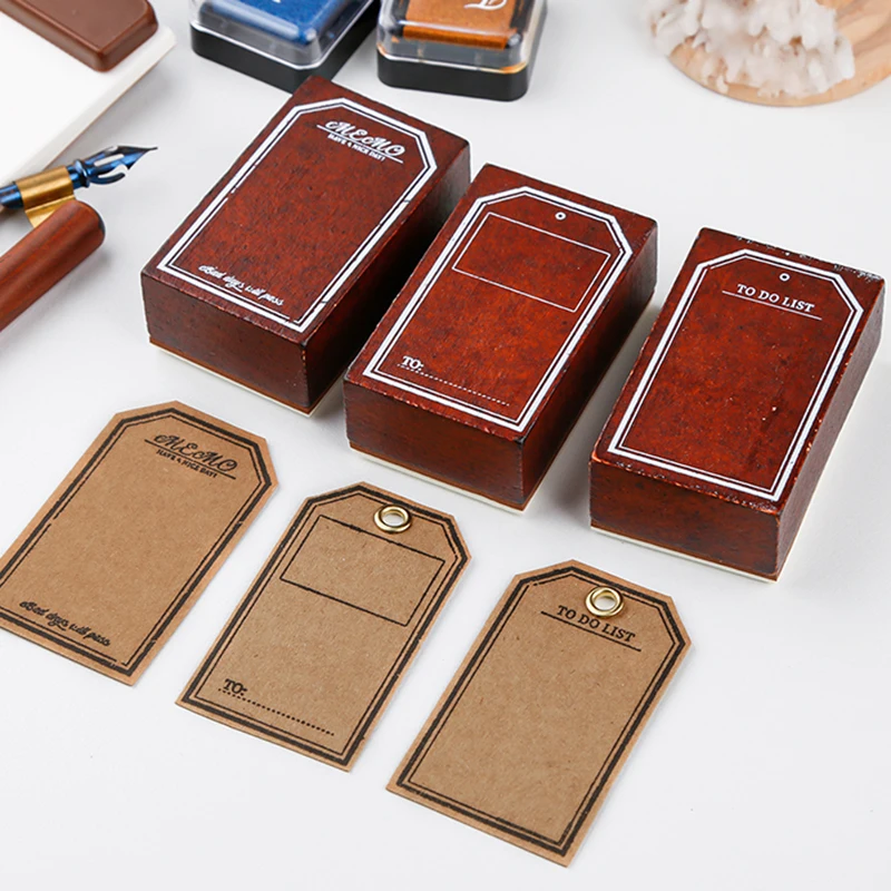 Винтажные наклейки для скрапбукинга деревянные и резиновые штампы | Дом сад