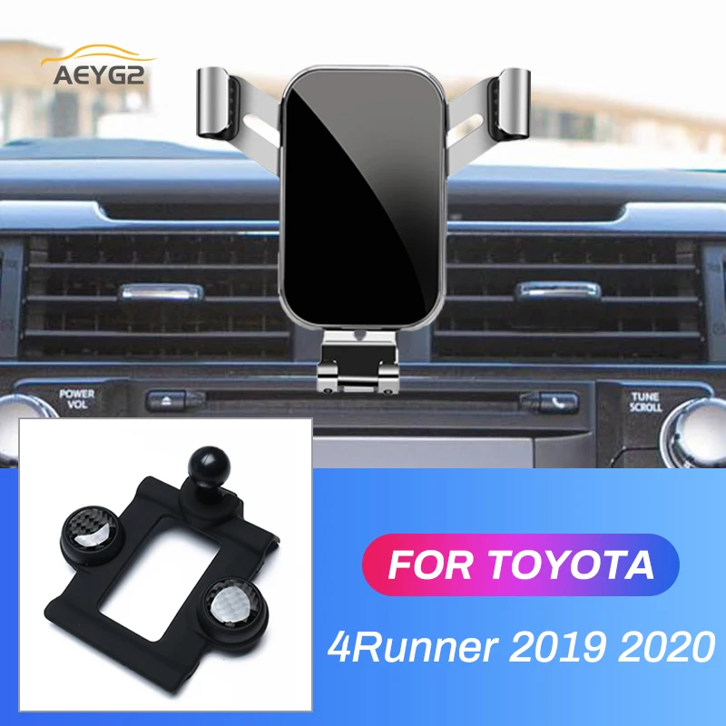 

Автомобильный держатель Мобильный телефон для Toyota 4runner 2019 2020, специальный кронштейн для крепления на вентиляционное отверстие навигации, 360...