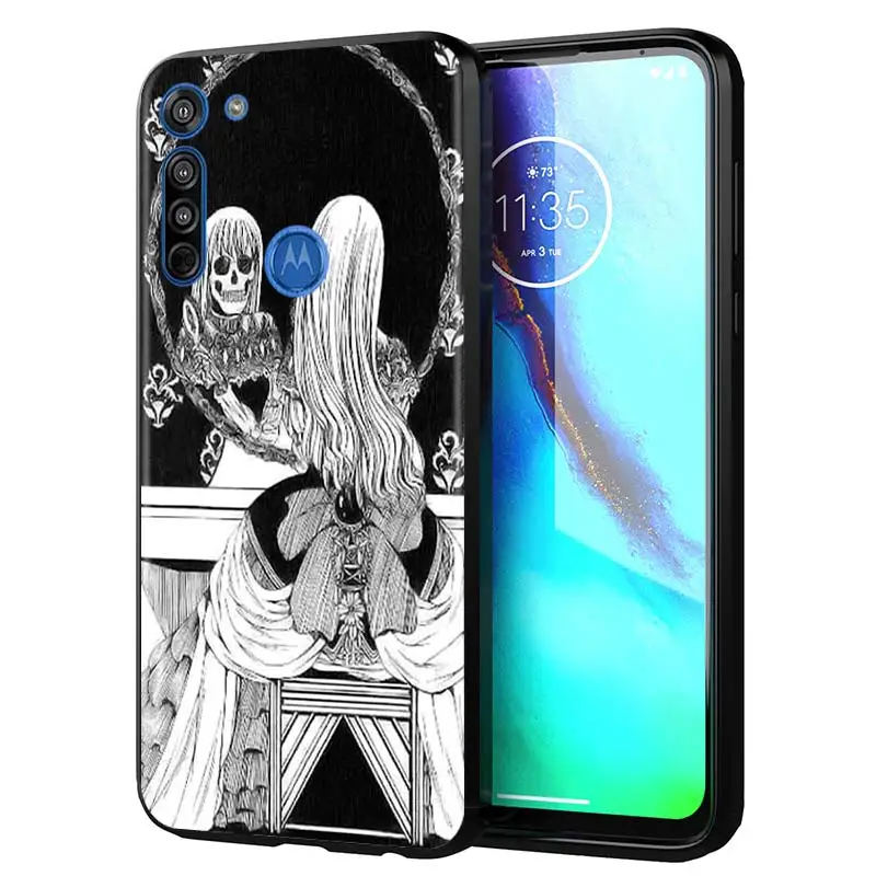 tpu soft case for motorola moto g30 g8 g9 plus g power one fusion e6s e7 plus edge plus phone cover junji ito tees horror free global shipping