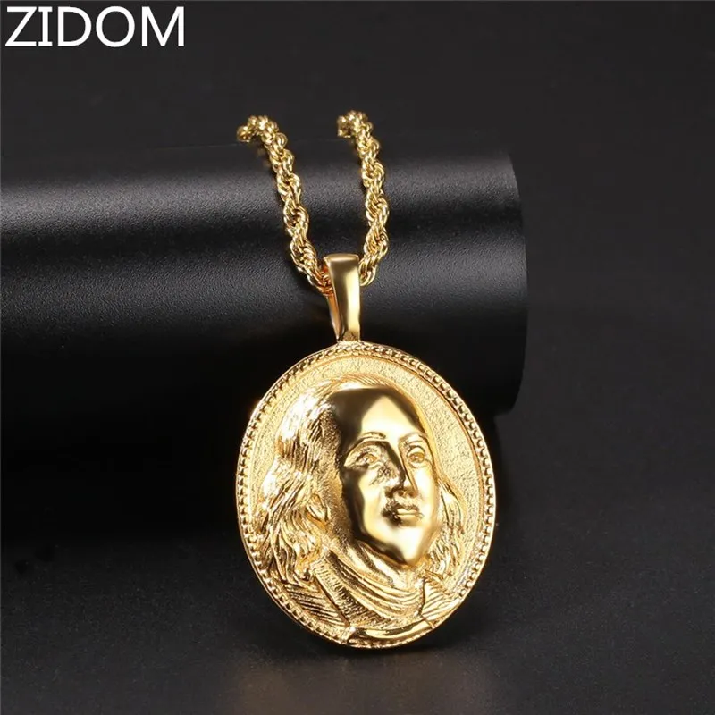 Ожерелье из нержавеющей стали в стиле хип хоп для мужчин и женщин|Ожерелья с