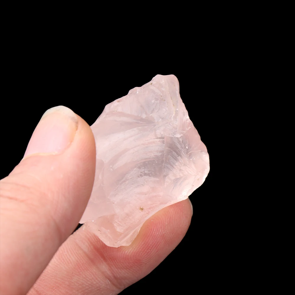 Натуральный розовый кварц 50 г коллекция кристаллов необработанный драгоценный