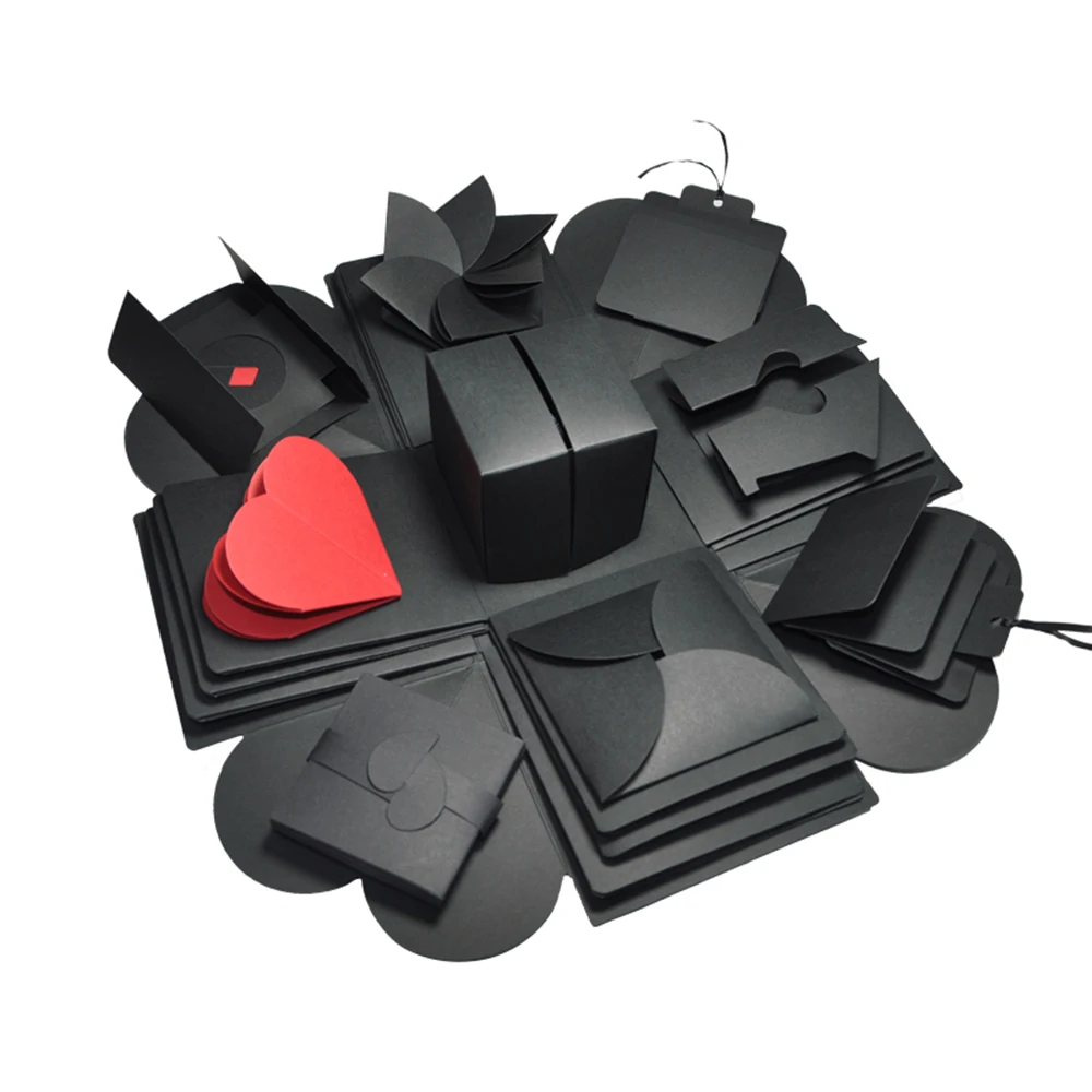 Взрывная коробка сделай сам с сюрпризом для вечевечерние взрывной подарок