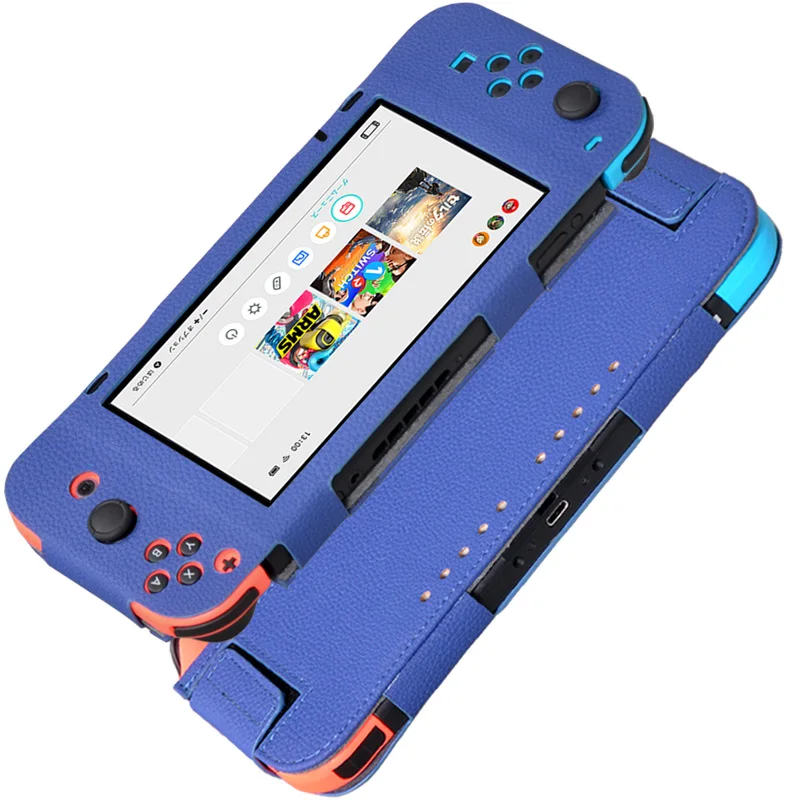 Подходит для nintendo сумка switch защитный чехол Роскошный из искусственной кожи крышка контроллера
