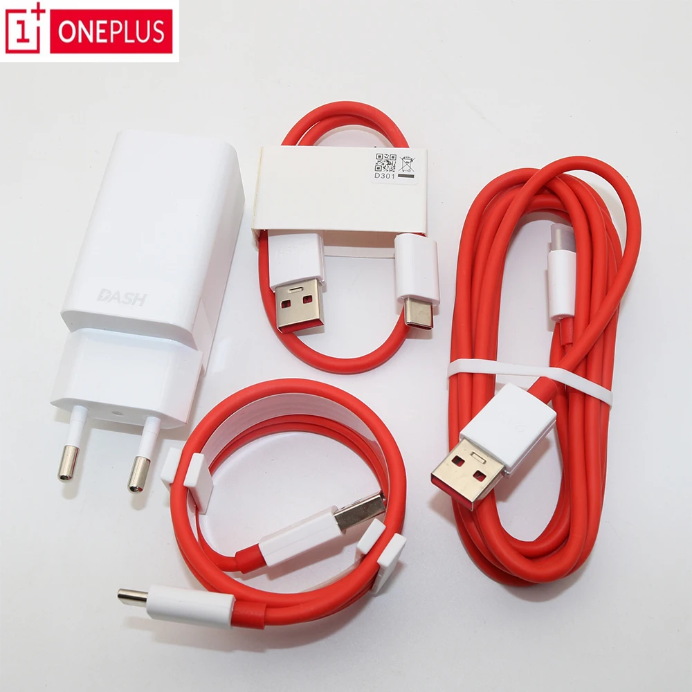 Оригинальное зарядное устройство Oneplus 5В 4A EU USB быстрое адаптер 3 1 Type C кабель для