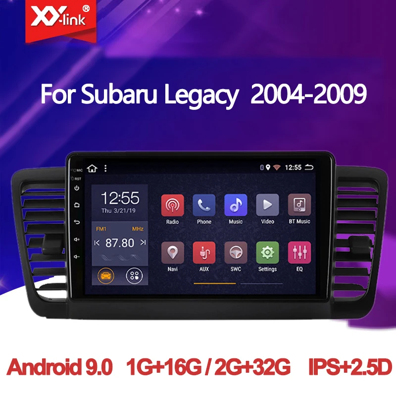Автомобильный радиоприемник 9 дюймов Android 0 система Gps навигации для Subaru Legacy 2004 2009
