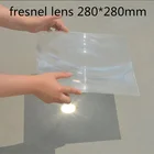 Размер 280*280 мм 280x280mm фокусное расстояние 600 мм квадратный линзы Френеля солнечной энергии линзы Френеля