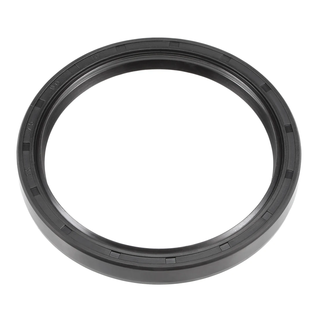 

uxcell Oil Seal, TC 75mm x 90mm x 10mm, Nitrile Rubber Cover Double Lip