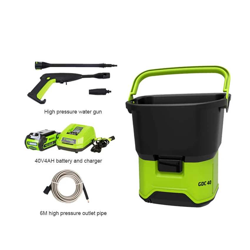 Стиральная машина DC40 70 бар беспроводной мойщик высокого давления 40 в бытовая