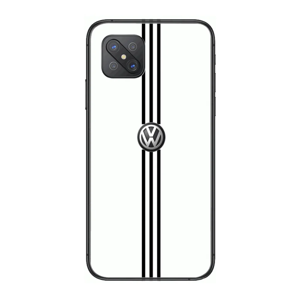 

HD V-Volkswagen Luxury Phone Case cover For OPPO A91 9 83 79 92s 5 F9 A7X Reno2 Realme6pro 5 black tpu cell cove