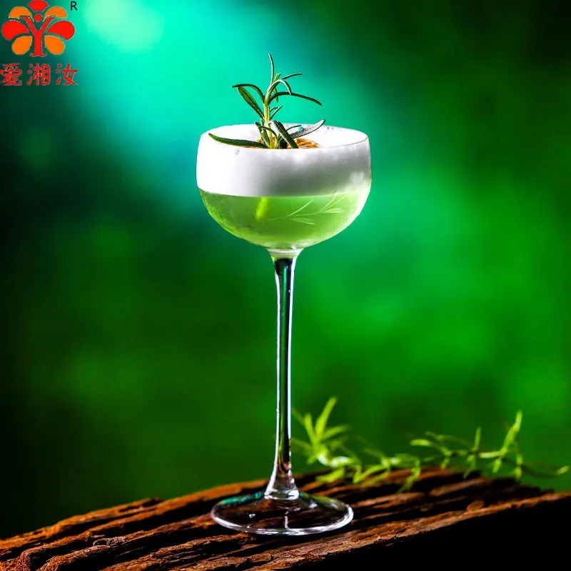 

Aixiangru японское ремесло, коктейльное стекло, Хрустальное стекло, коктейльное стекло, легкая башня для мартини, чашки ручной работы