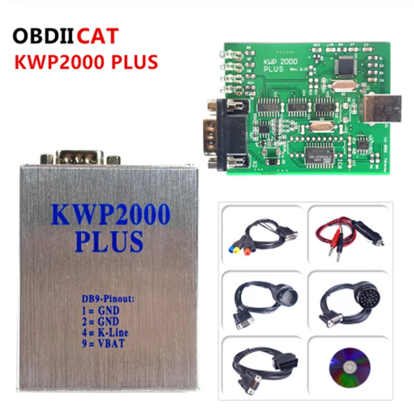 

Распродажа, A + качество, KWP2000 Plus, ECU REMAP Flasher OBD2, инструмент для настройки чипов ЭБУ KWP2000