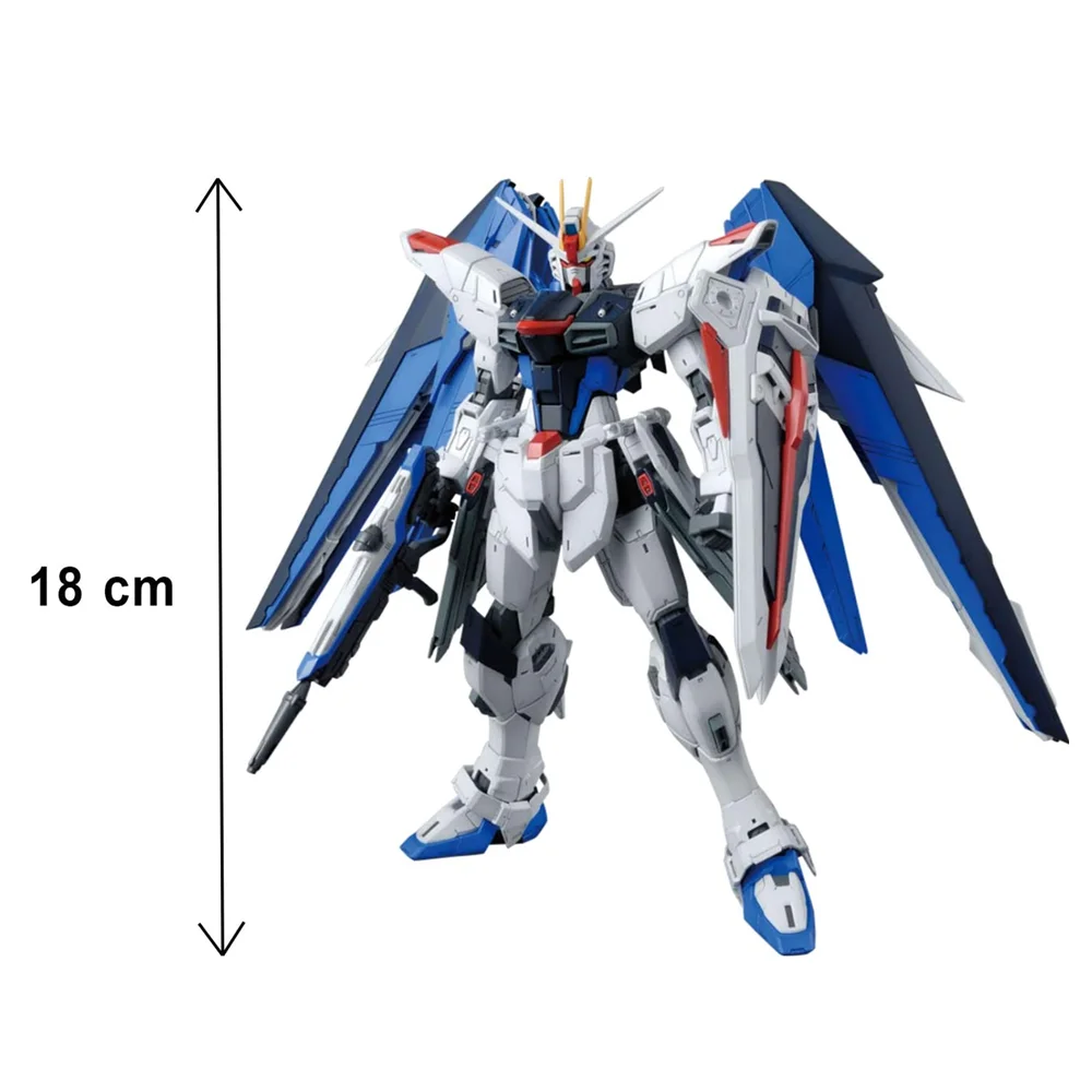 

BANDAI Gundam MG 1/100 ZGMF-X10A Freedom Gundam Gundam Model Action Figure Decoration Kids Toy Gift Anime Figure