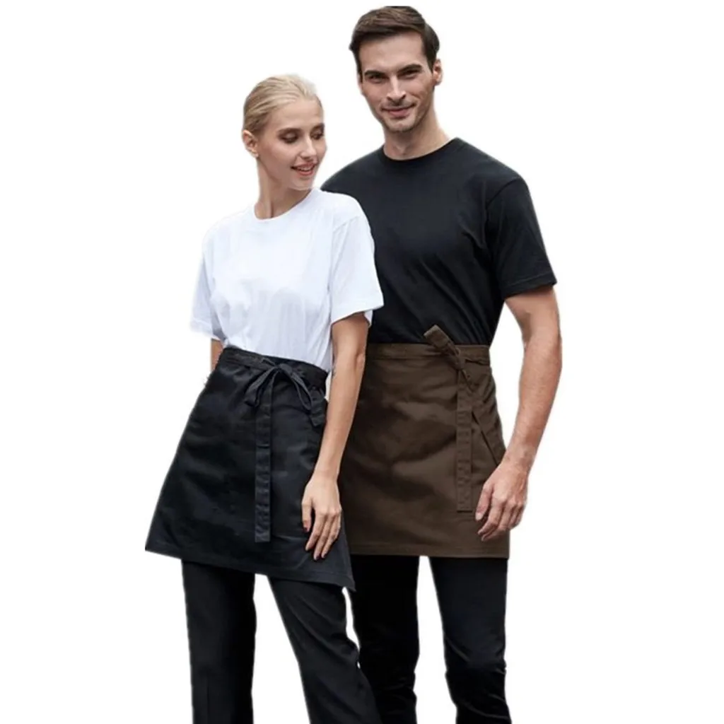 Фартуки Pinafore для домохозяек водонепроницаемые с 2 карманами защиты от капель