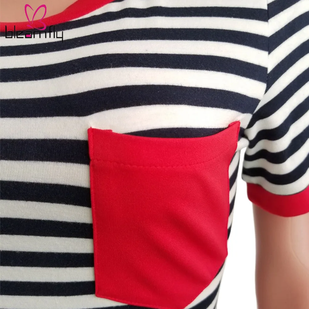 2019 летнее обтягивающее платье в полоску женское Повседневное с круглым вырезом и