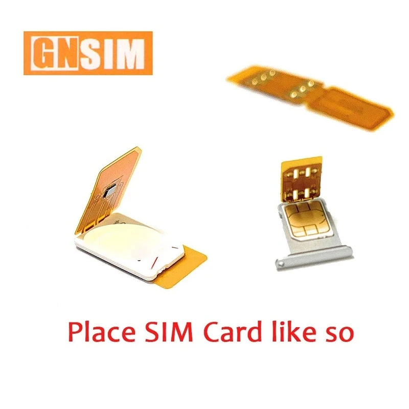 

GN SIM Plug And Play Unlock Chip ios14auto Pop Up Perfect ICCID For iPhone iP7/8/7P/8p se/ plus x/x r/x s max /11/11 pro max/12