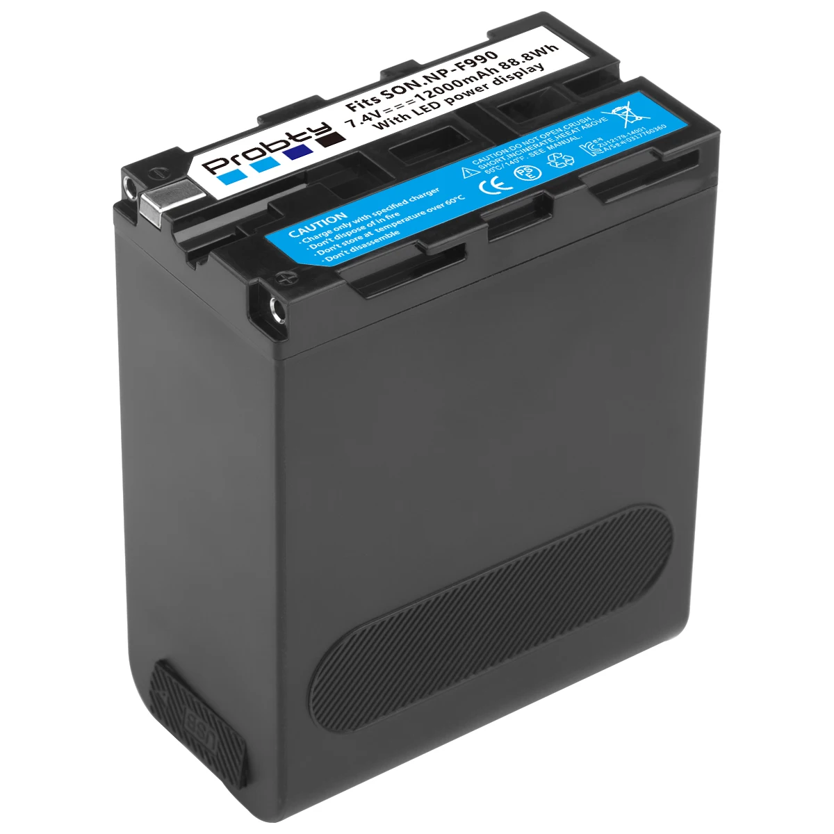 12000mAh NP-F990 NP-F970 F960 Декодирующая батарея для видеокамеры Sony HXR-MC1500C NEX-EA50 HVR-Z7C NX3 5 светодиодного видеосвета вкл.