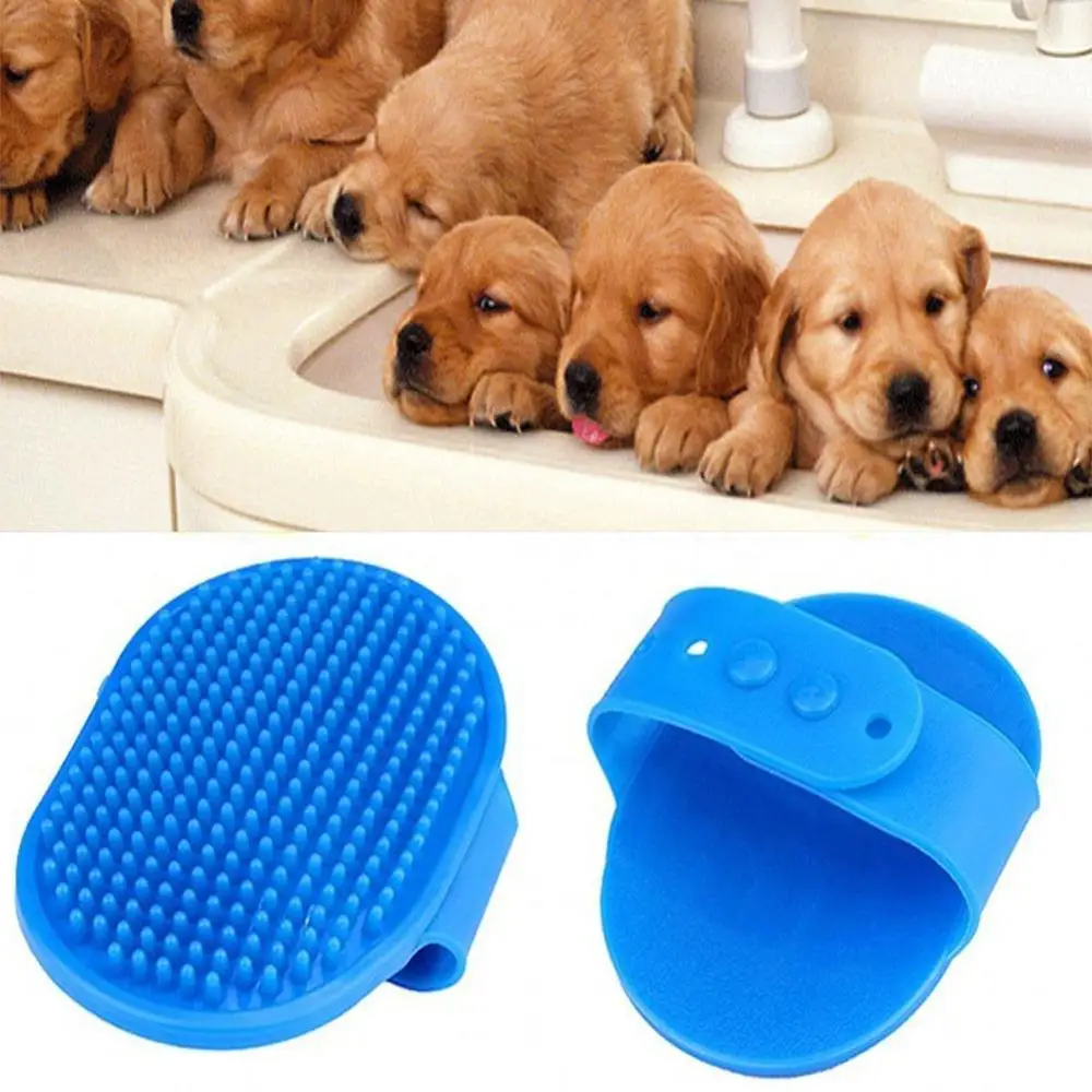 Щетка для ванной резиновая перчатка расческа волос мех уход массажные перчатки