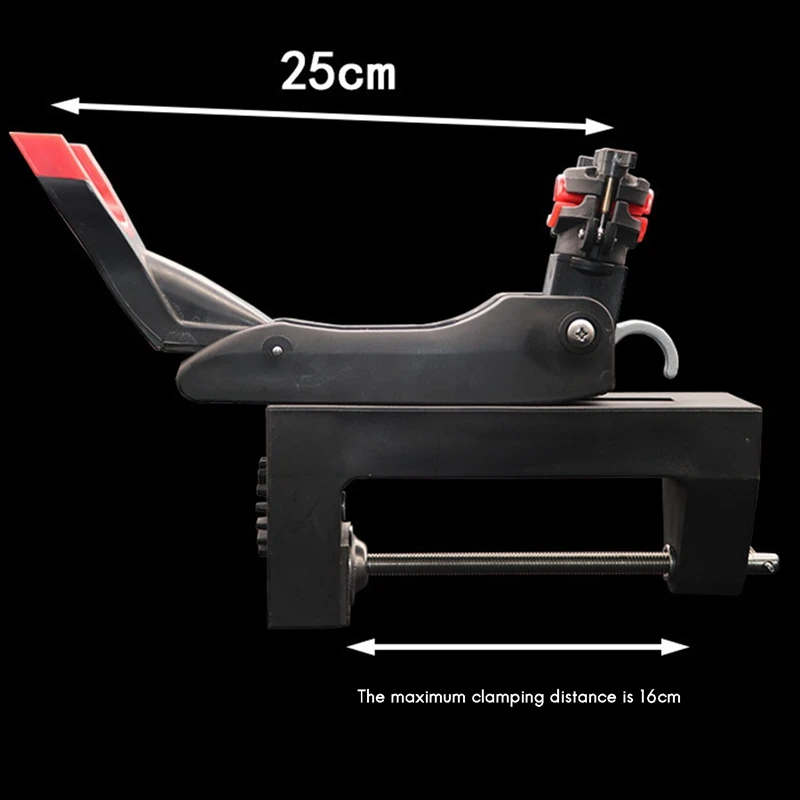 

Fishing Support Rod for Boats ABS Fishing Tackle Rotatable Fishing Support Rod Holder Bracket with Screws