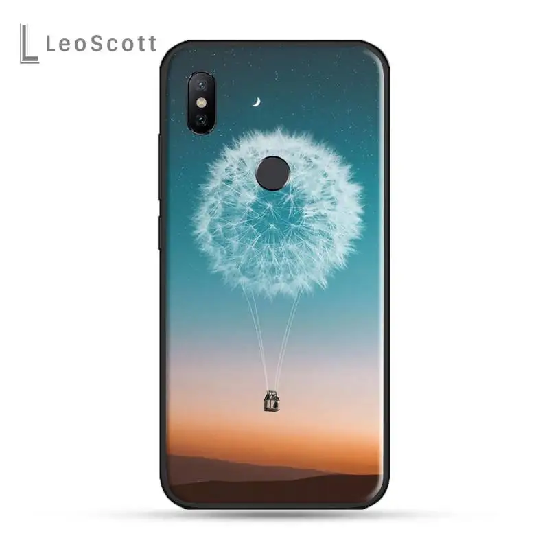 

Dandelion Phone Case For Xiaomi Redmi 7 8 9t a3 9se k20 mi8 max3 lite 9 note 9s 10 pro