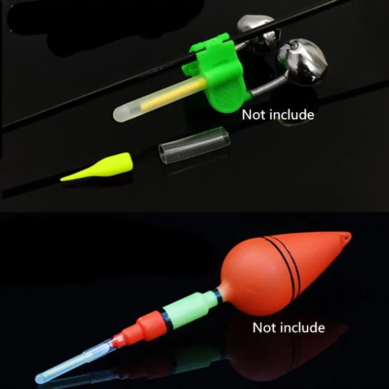 5 шт./лот 3x25 мм Красочные Портативные силиконовые светящиеся Рыболовные Поплавки