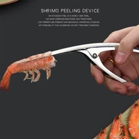 stainless steel shrimp prawn peeler manual fast crayfish shrimp deveiner peel professional prawn peeler tool