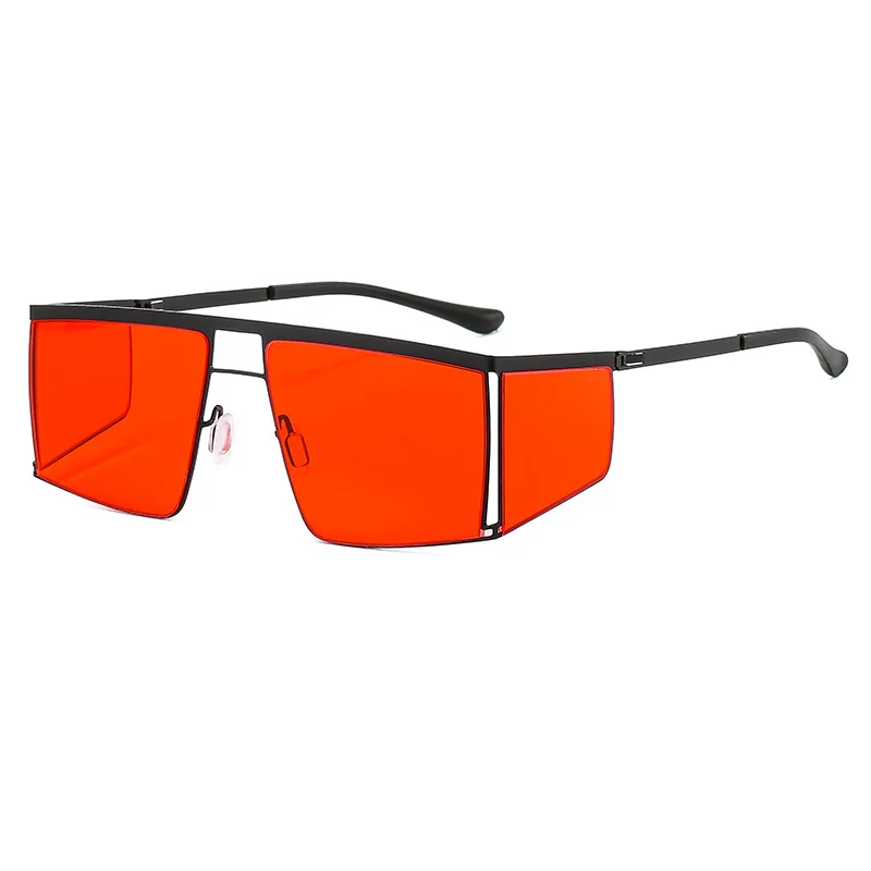 Очки солнцезащитные для мужчин и женщин UV 400 квадратные модные с защитой от