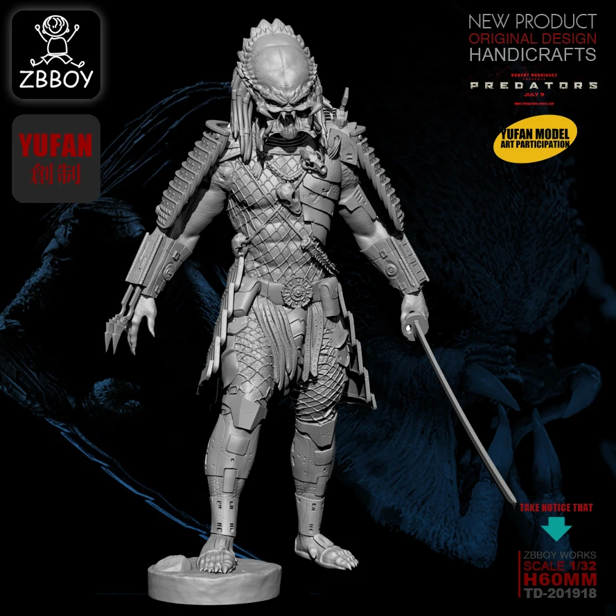 1/32 каучуковая фигурка наборы Смола Модель самособранный TD-201918