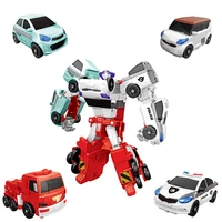 new 4 in 1 transformation car robot action figure toys cartoon character merge deformation robot model toys boys gift ct0144